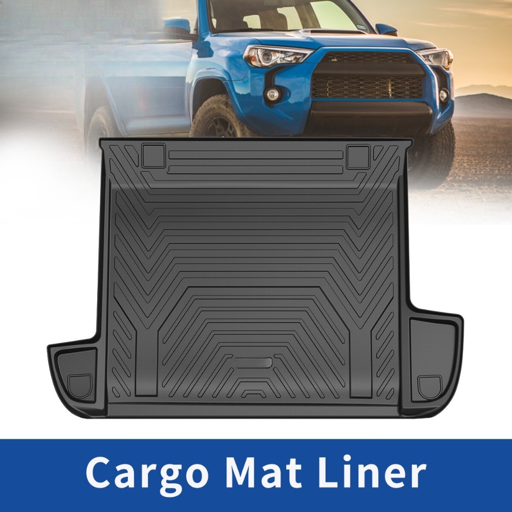 Car Floor Mat Rubber - All Weather Rear Trunk Cargo Liner