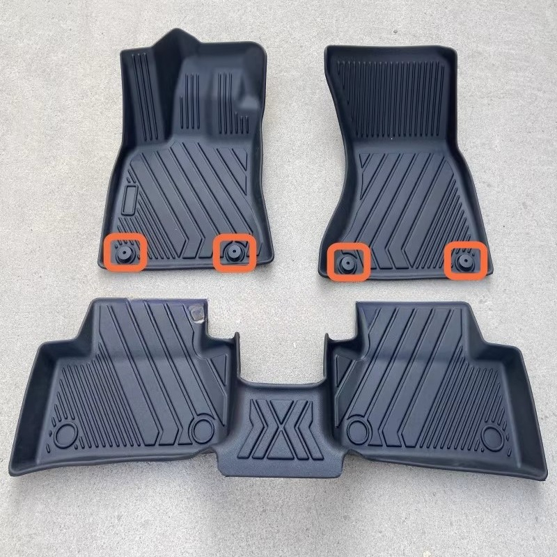 Car Floor Mat Rubber - 3D TPE Car Floor Mat for