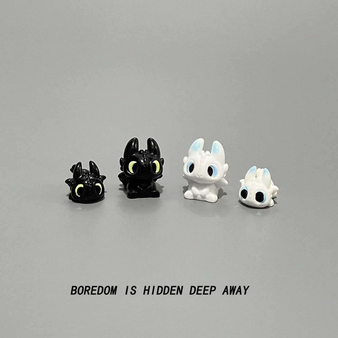 Car Accessories Decoration - Cute toothless baby doll figure, car