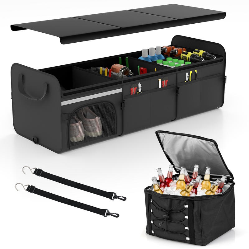 Car Trunk Organizer - 18 Gal Car Trunk Organizer with
