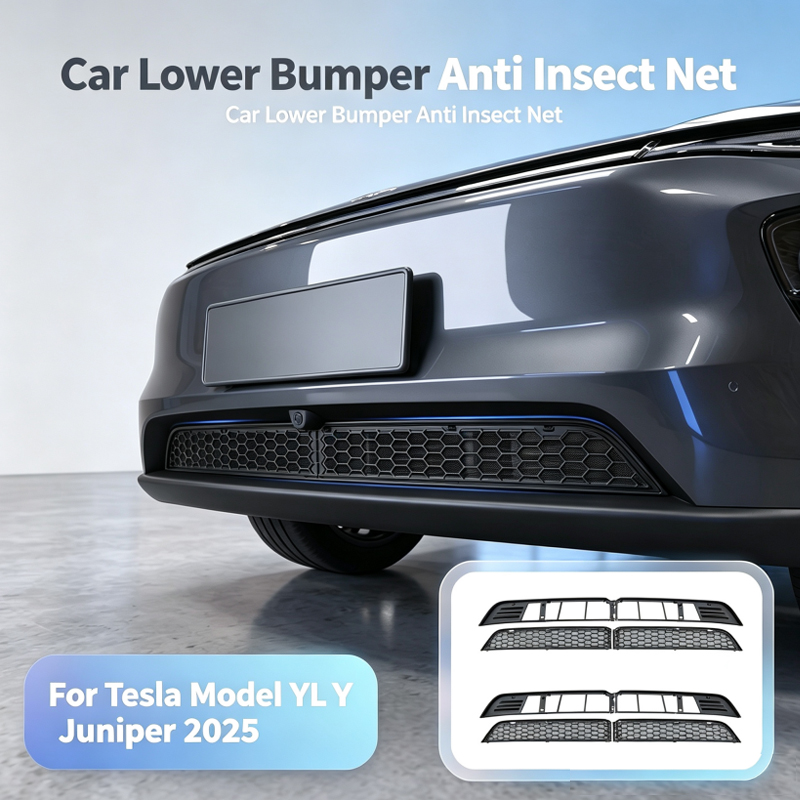 Bumper Guard Protector - Front Bumper Grill Mesh Air Inlet
