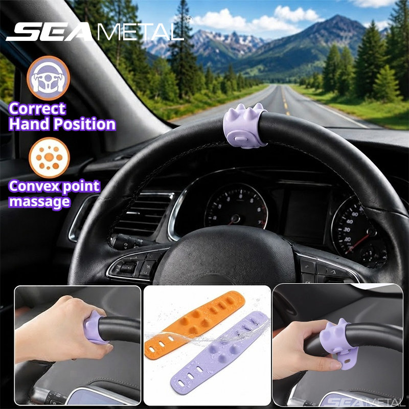 Car Accessories Limassol - SEAMETAL Car Steering Wheel Grip Cover