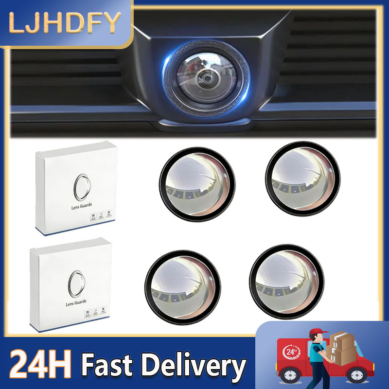 Bumper Guard Protector - 4pcs Car Camera Protective Cover Car