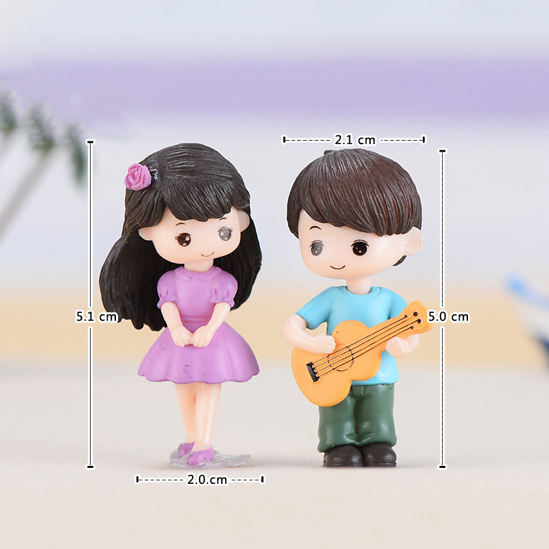 Guitar Couple Lover Miniature  - Car Accessories Walmart recension och pris