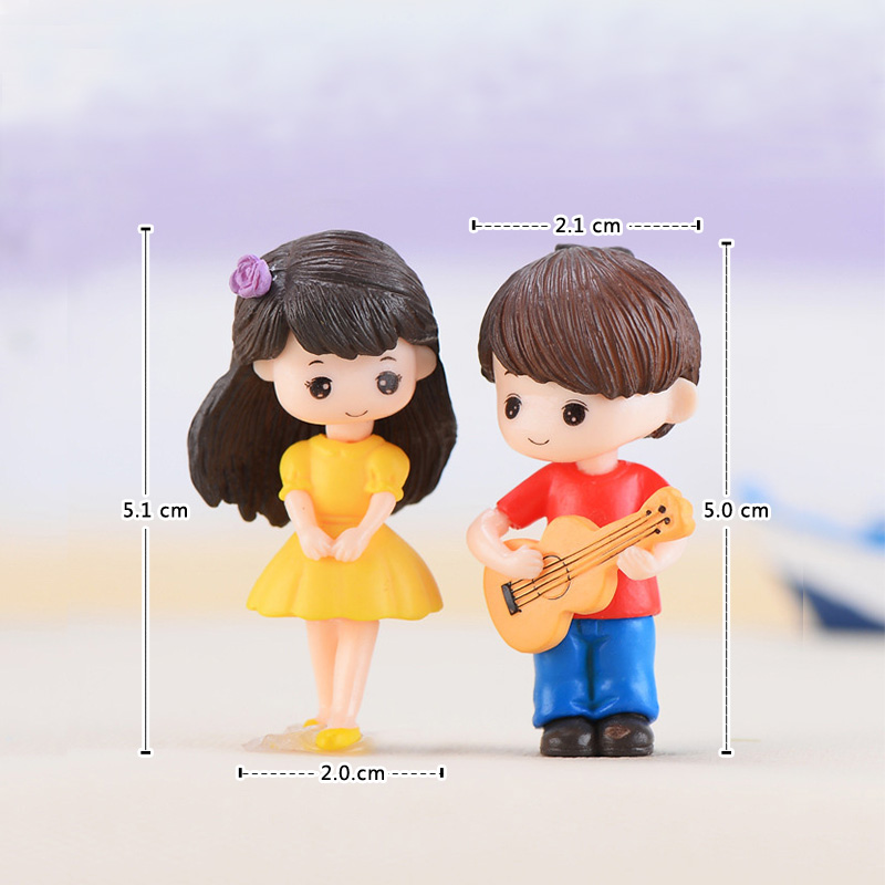 Guitar Couple Lover Miniature  - Car Accessories Walmart recension och pris