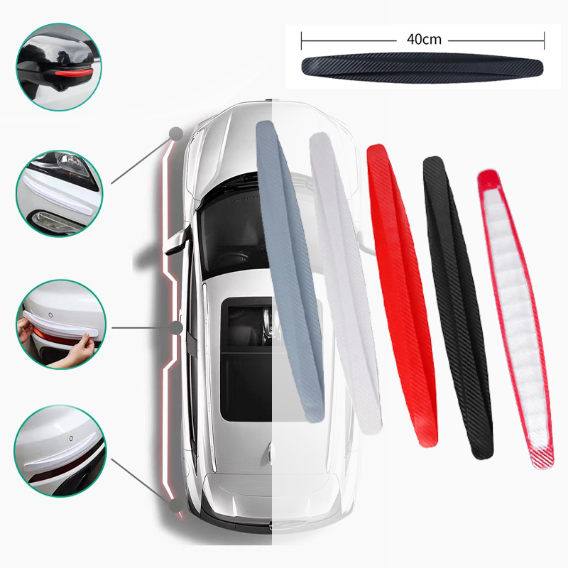 2/4PCS Front Rear Bumper Unive - Bumper Guard Protector recension och pris