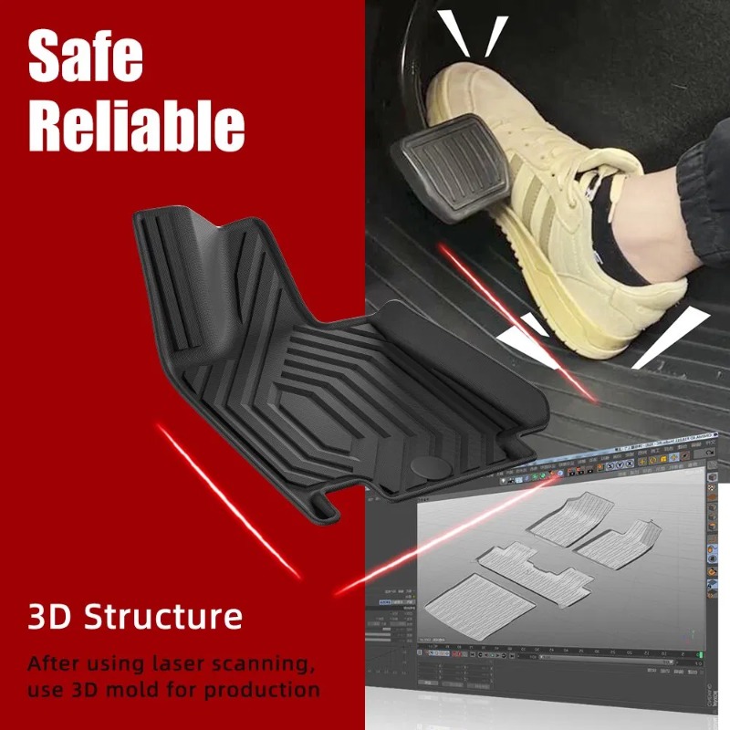 Trunk Mat for Aito M9 2024 Car - Car Floor Mat Rubber recension och pris