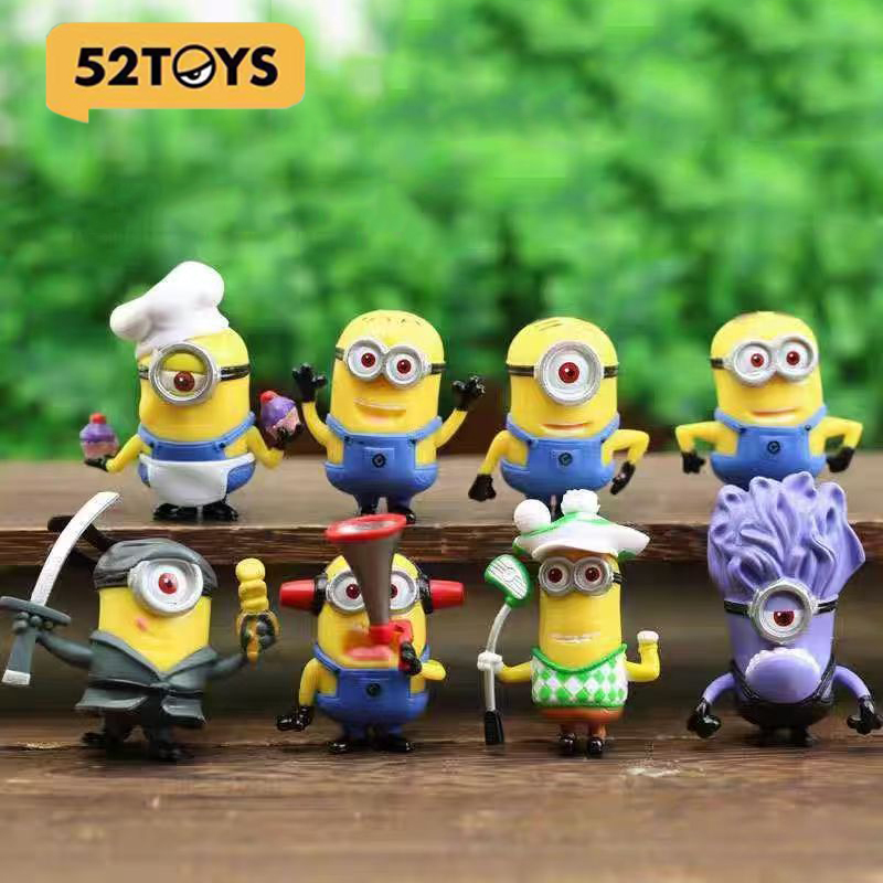 8 Pcs/1set 52TOYS Minions Cart - Car Accessories Walmart recension och pris