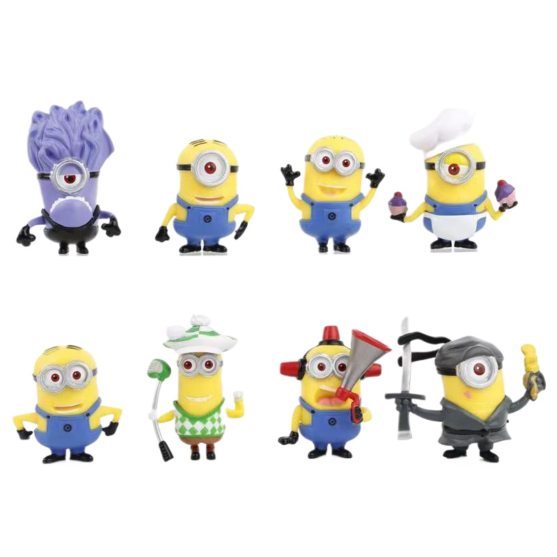 8 Pcs/1set 52TOYS Minions Cart - Car Accessories Walmart recension och pris