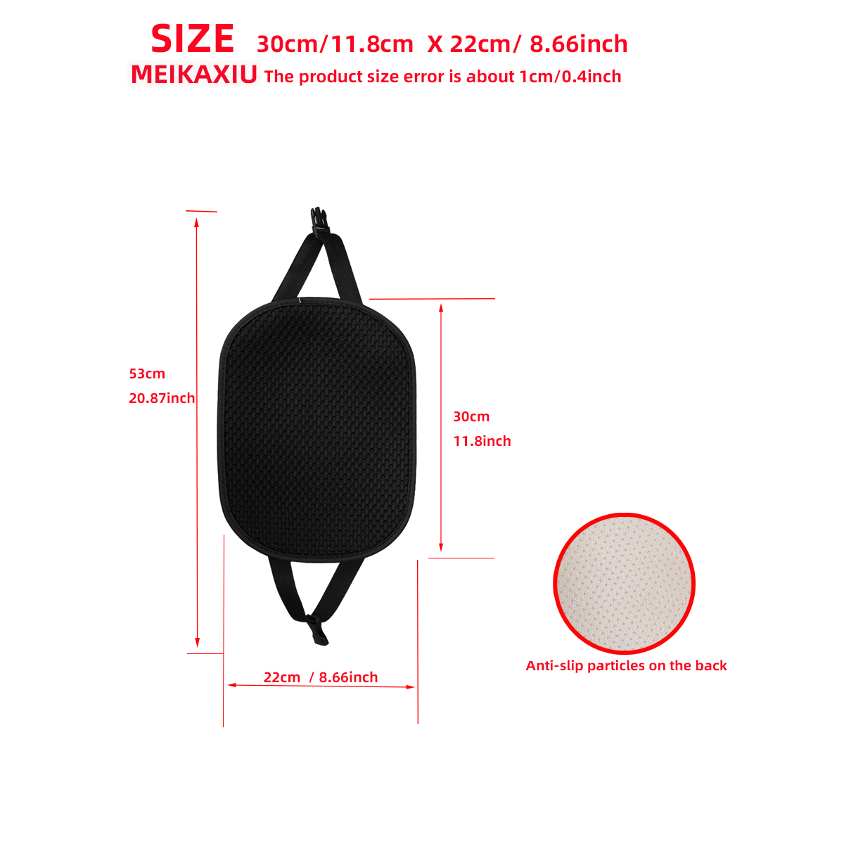 3D massage mesh breathable net - Car Accessories Limassol recension och pris