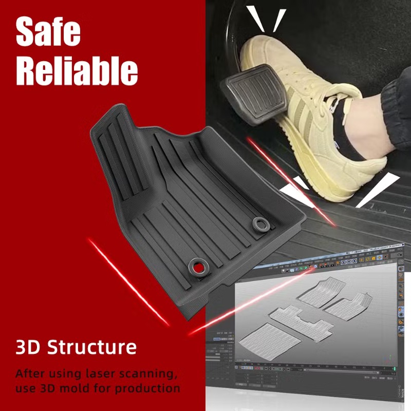 Rear Trunk Mat For Luxury LC30 - Car Floor Mat Rubber recension och pris