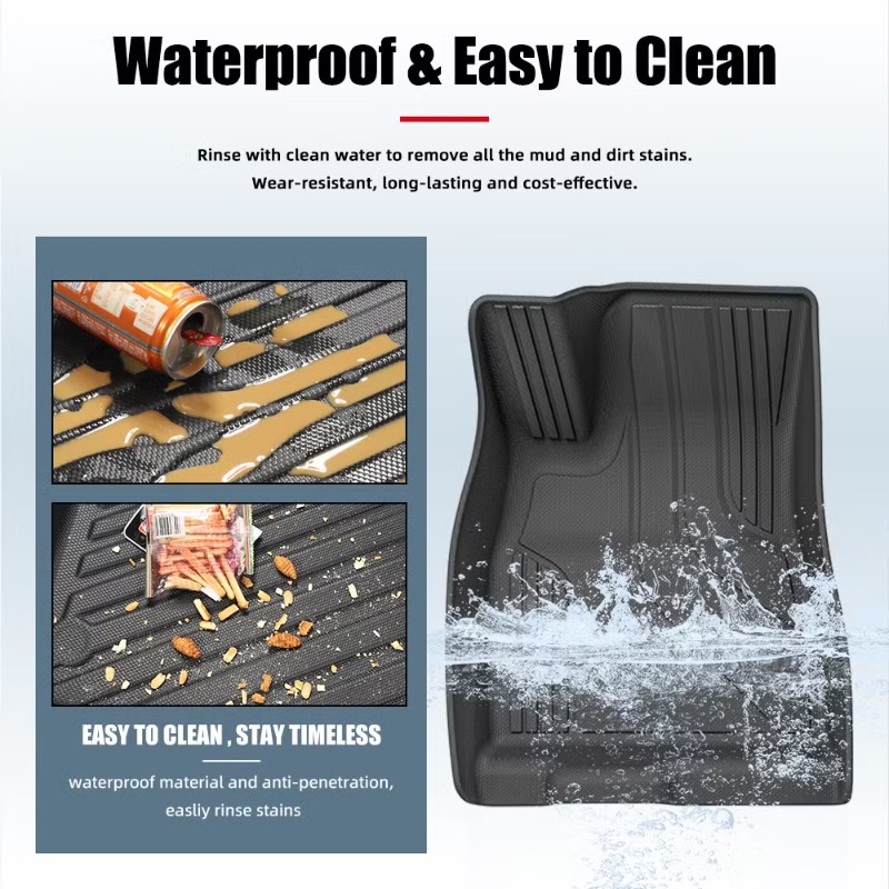 Rear Trunk Mat For Luxury LC30 - Car Floor Mat Rubber recension och pris