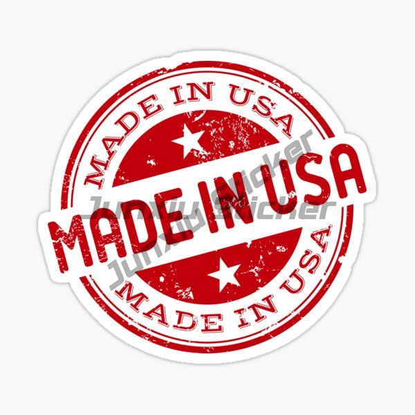 MADE IN USA Flag Vinyl Car Sti - Car Accessories Usa recension och pris