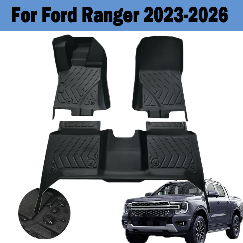 For Ford Ranger 2023-2026 Floo - Car Floor Mat Rubber recension och pris