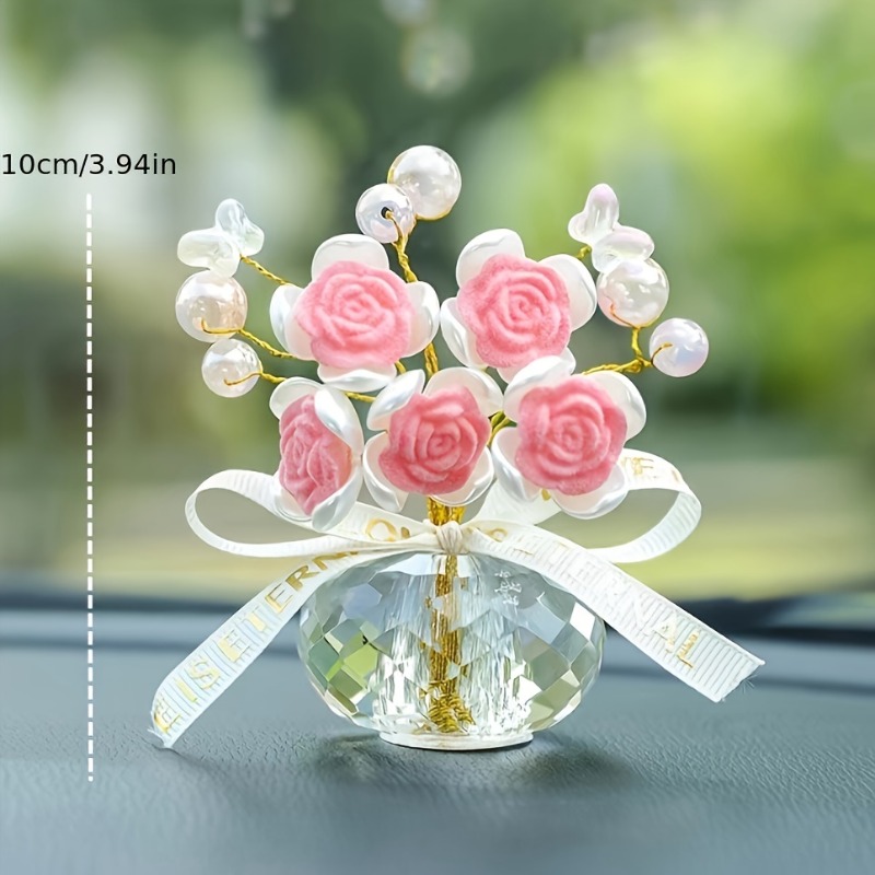 1PC Crystal Glass Rose Dashboa - Car Accessories Walmart recension och pris