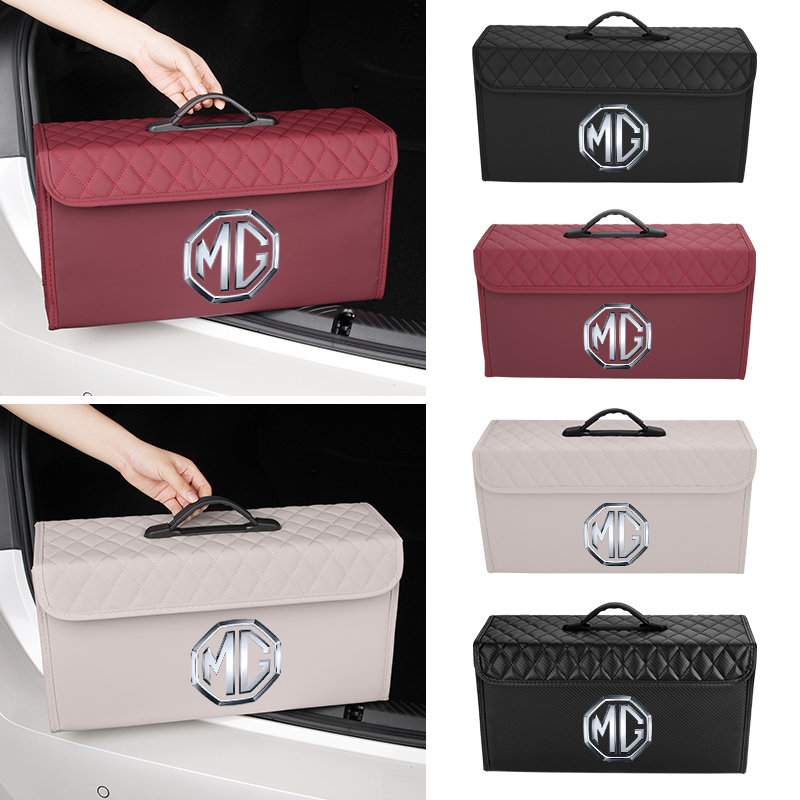 Car Trunk Storage Box Leather  - Car Trunk Organizer recension och pris