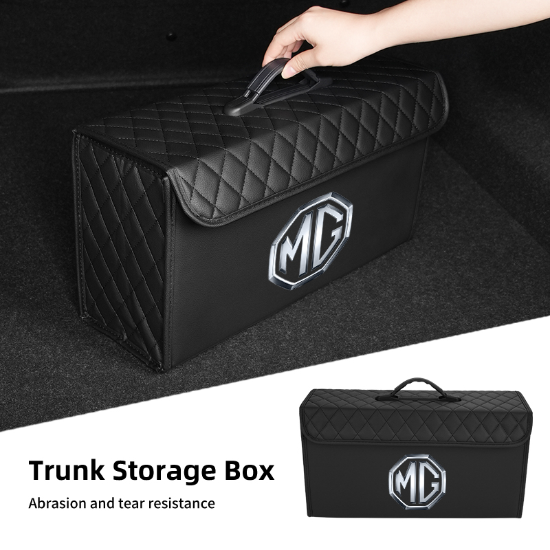 Car Trunk Storage Box Leather  - Car Trunk Organizer recension och pris