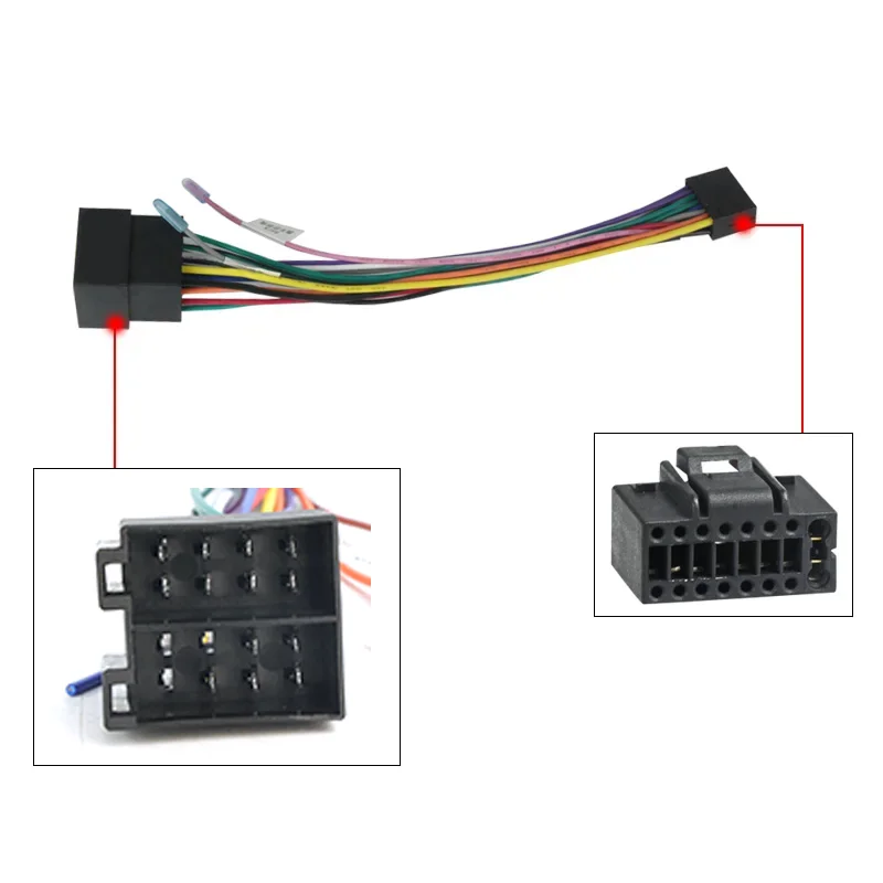 16 Pin To ISO Universal Power  - Car Accessories Usa recension och pris
