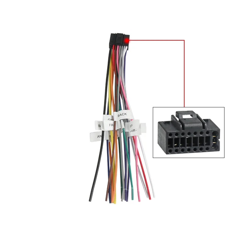 16 Pin To ISO Universal Power  - Car Accessories Usa recension och pris