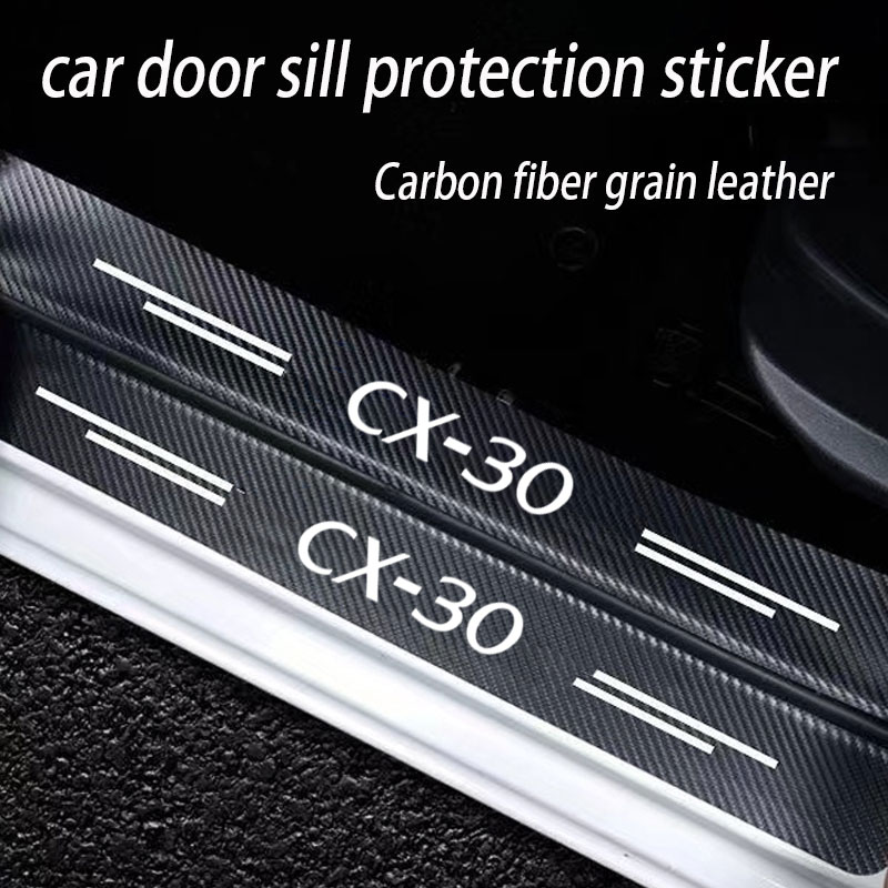 Car Door Sill Guard Plate Thre - Bumper Guard Protector recension och pris