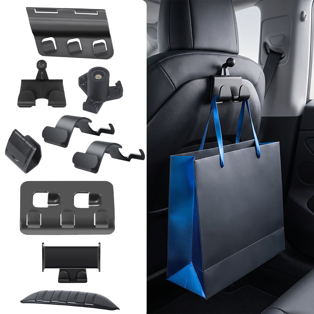 Car Seat Hooks for Tesla Refre - Car Trunk Organizer recension och pris