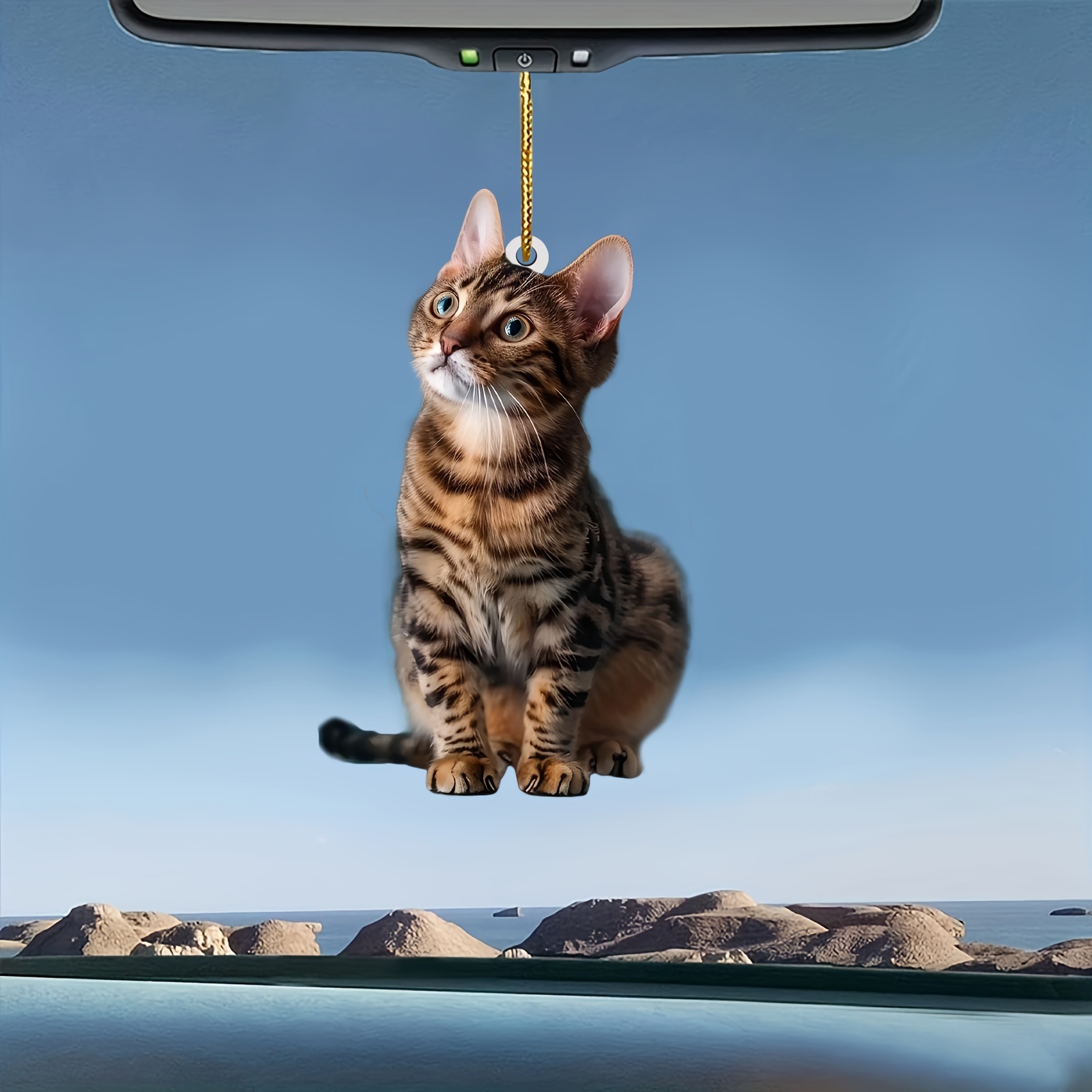 3pcs 2D Flat Cat Acrylic Penda - Car Accessories Walmart recension och pris