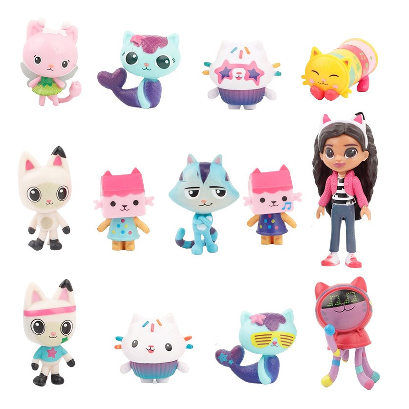 13pcs Gabby's Dollhouse Mini F - Car Accessories Walmart recension och pris