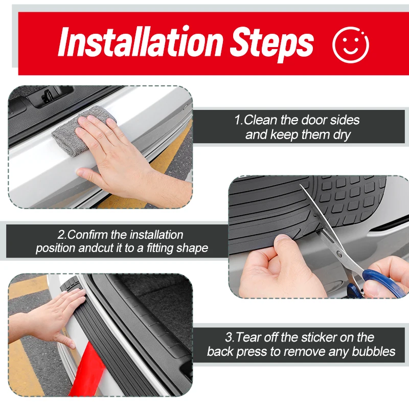 Universal Car Rear Bumper Prot - Bumper Guard Protector recension och pris