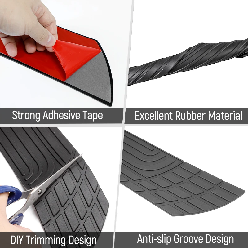 Universal Car Rear Bumper Prot - Bumper Guard Protector recension och pris