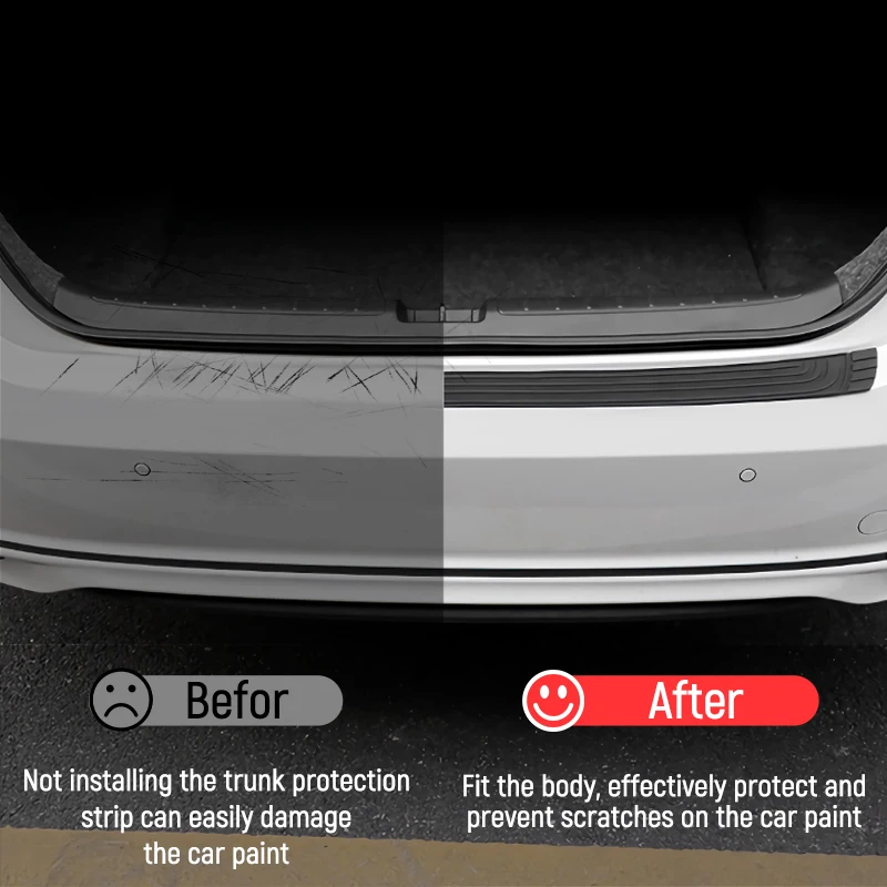 Universal Car Rear Bumper Prot - Bumper Guard Protector recension och pris