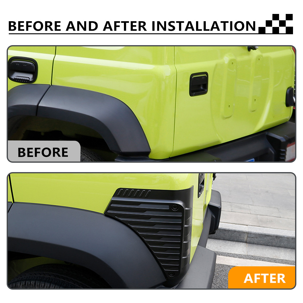 Rear Bumper Corner Protector F - Bumper Guard Protector recension och pris
